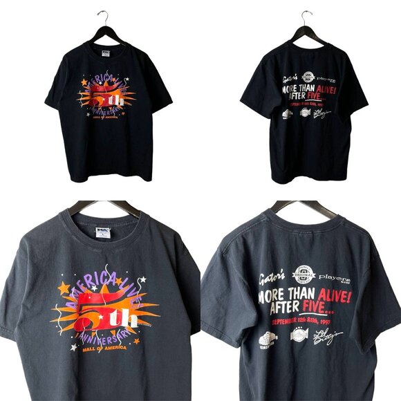 Royal Avalon Other - 1997 Vintage 90s Mall of America T Shirt Adult Black Large L Celebration Solid